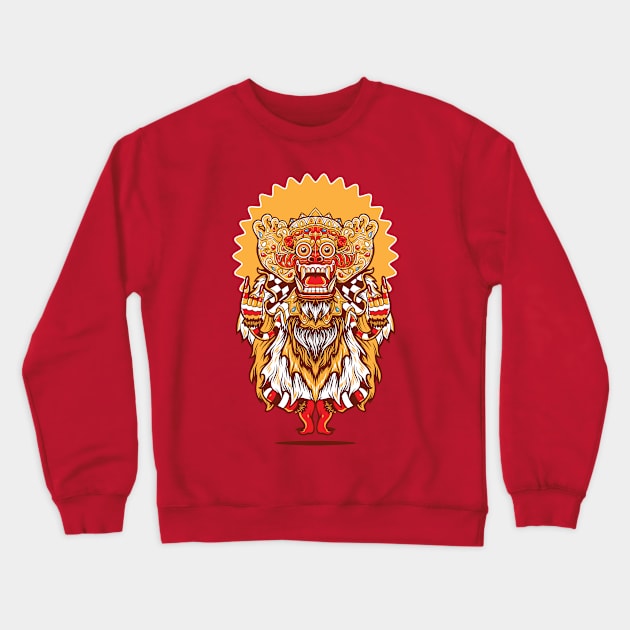 Barong Monster Crewneck Sweatshirt by TomCage